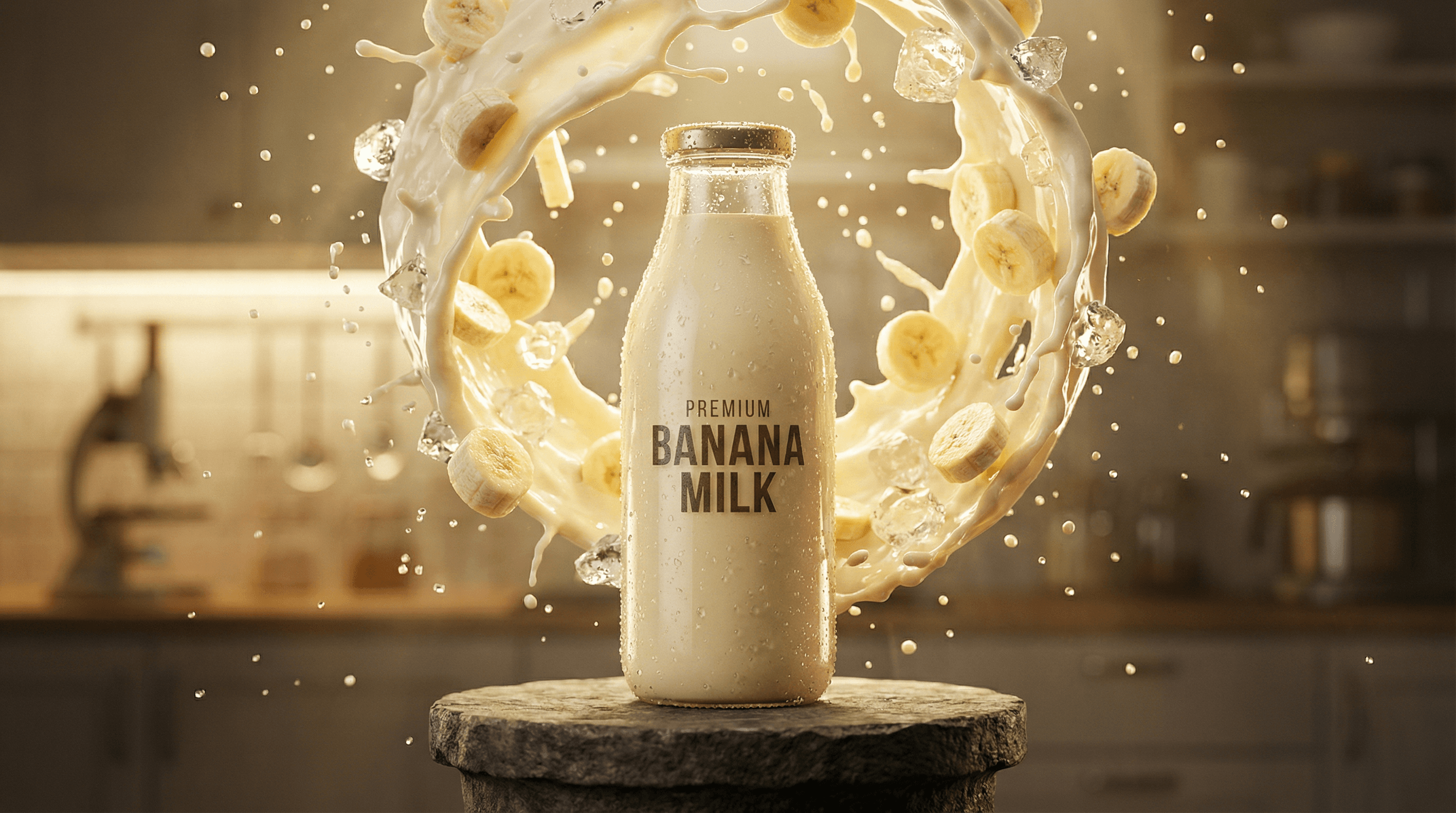 Banana Milk Commercial Ad