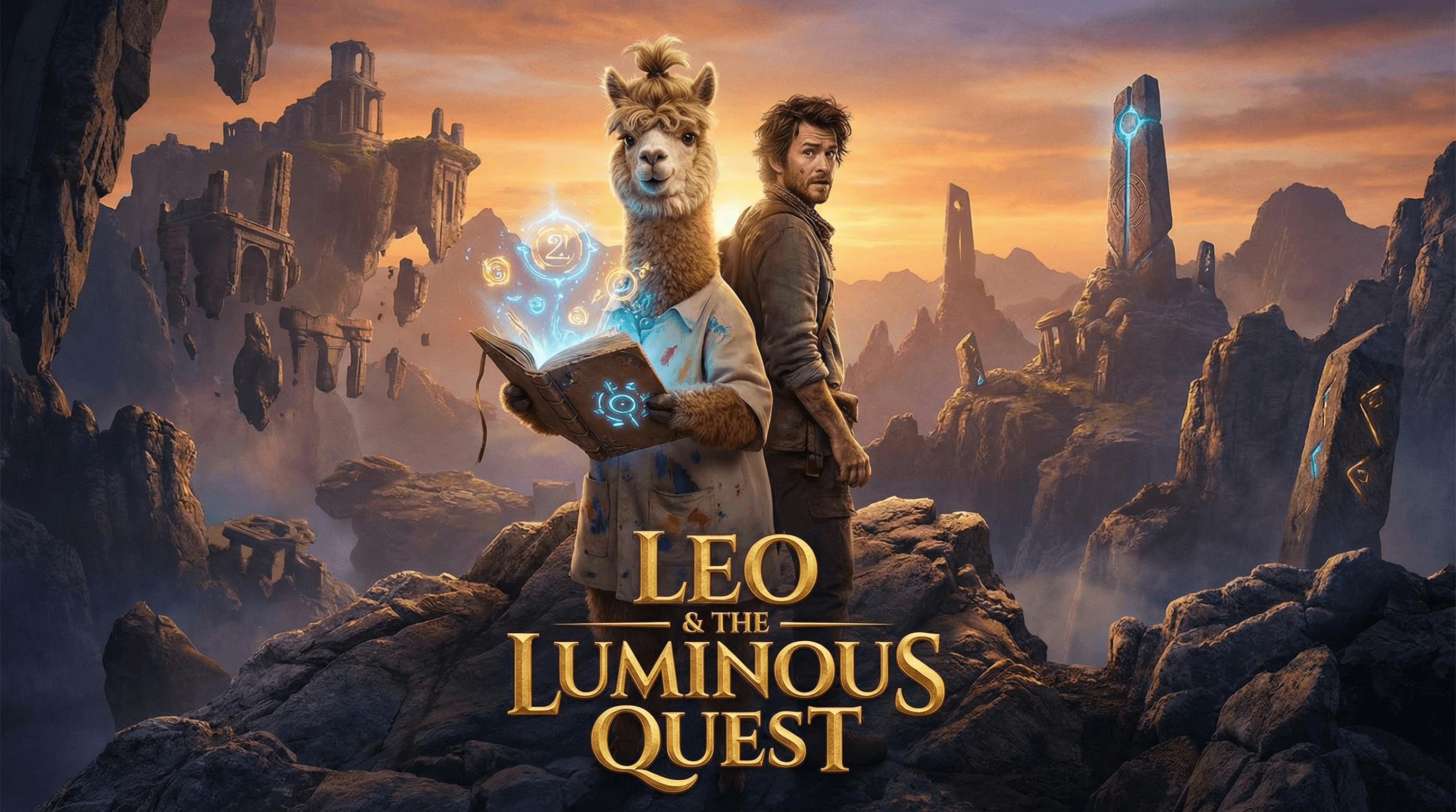 Manga IP Storyboard: Leo & Max Layout 111 (Japanese Manga · Full Color)