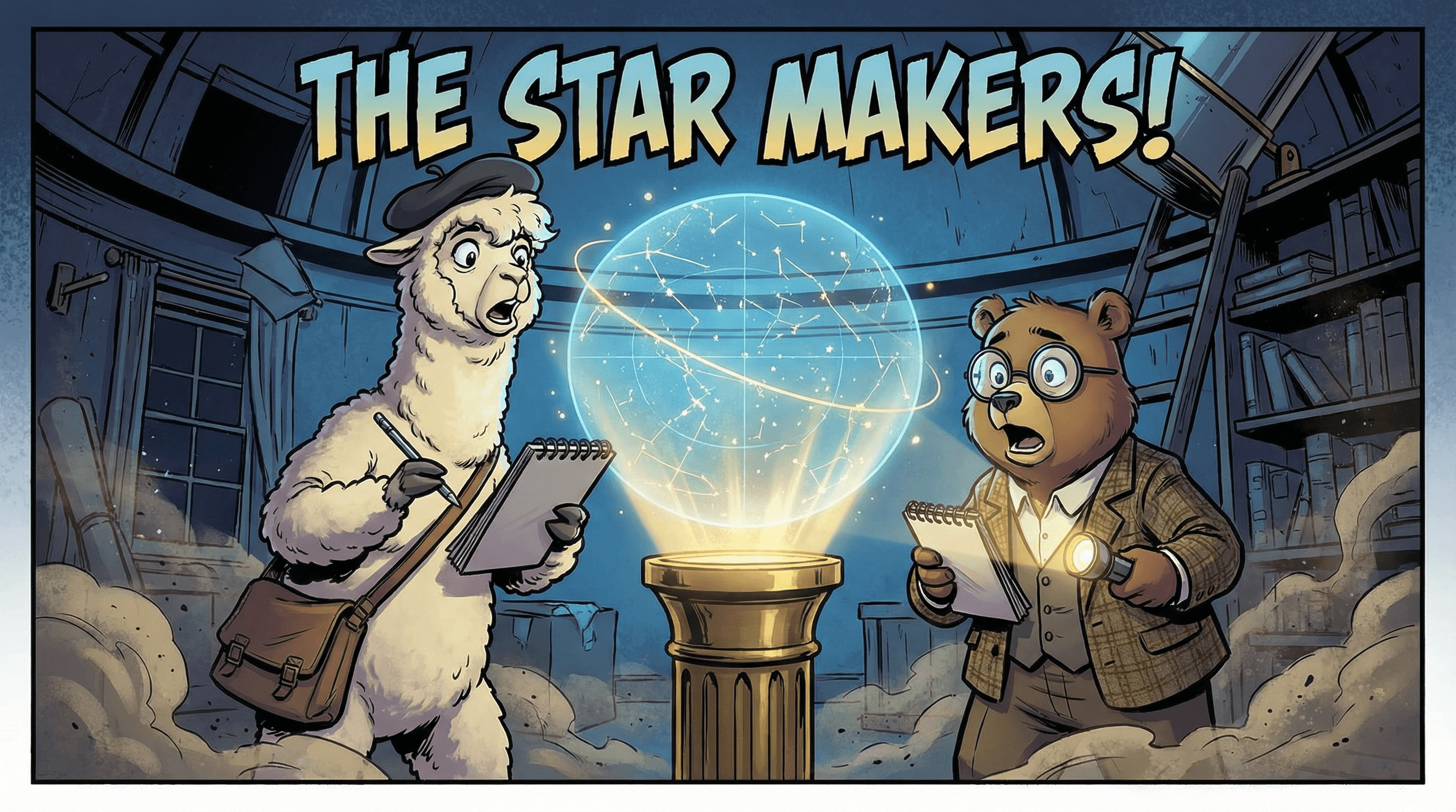 Manga IP Storyboard: Leo & Max Layout 115 (American Comic · Full Color)