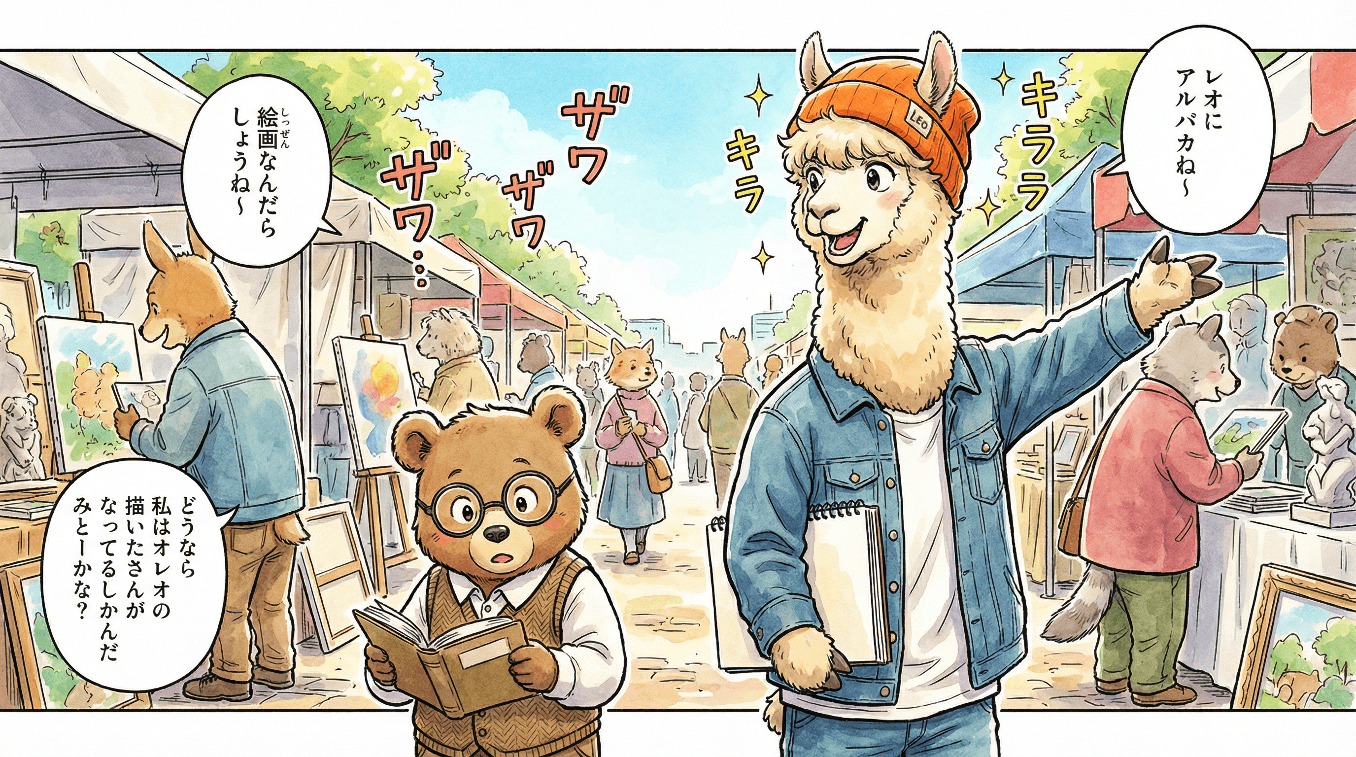 Manga IP Storyboard: Leo & Max Layout 12 (Japanese Manga · Full Color)
