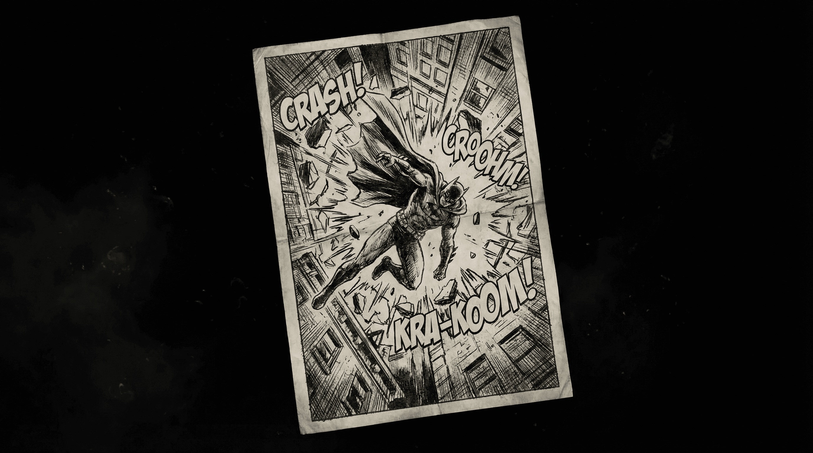 Manga IP Storyboard: Leo & Max Layout 125 (American Comic · Black & White)