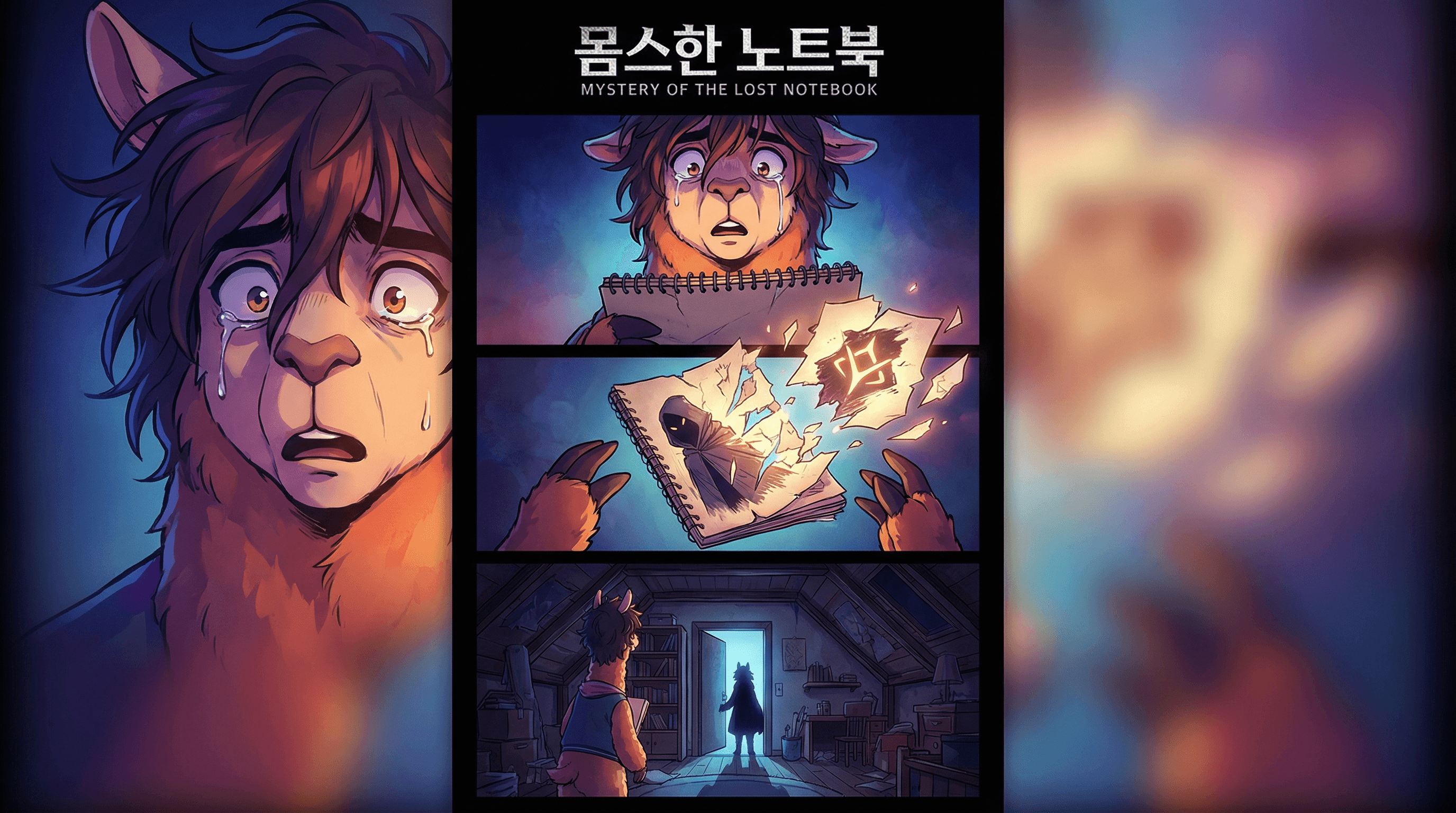 Manga IP Storyboard: Leo & Max Layout 139 (Korean Webtoon · Full Color)
