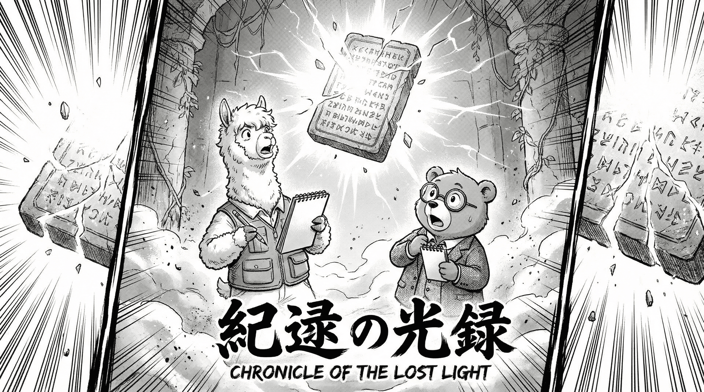 Manga IP Storyboard: Leo & Max Layout 201 (Japanese Manga · Full Color)