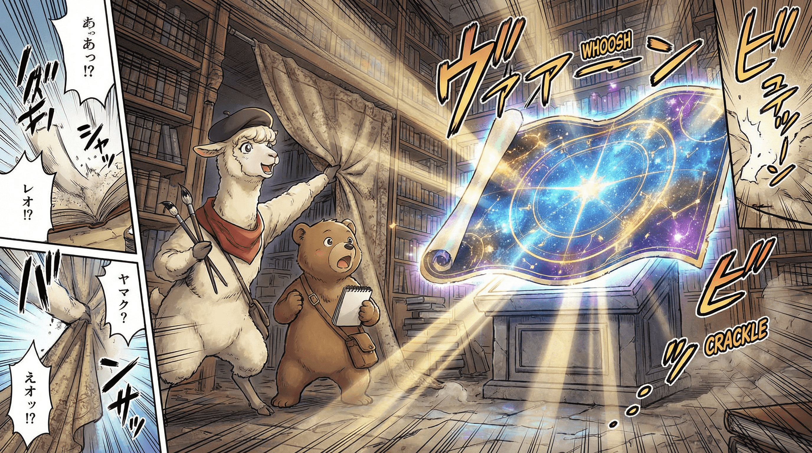 Manga IP Storyboard: Leo & Max Layout 221 (Japanese Manga · Full Color)