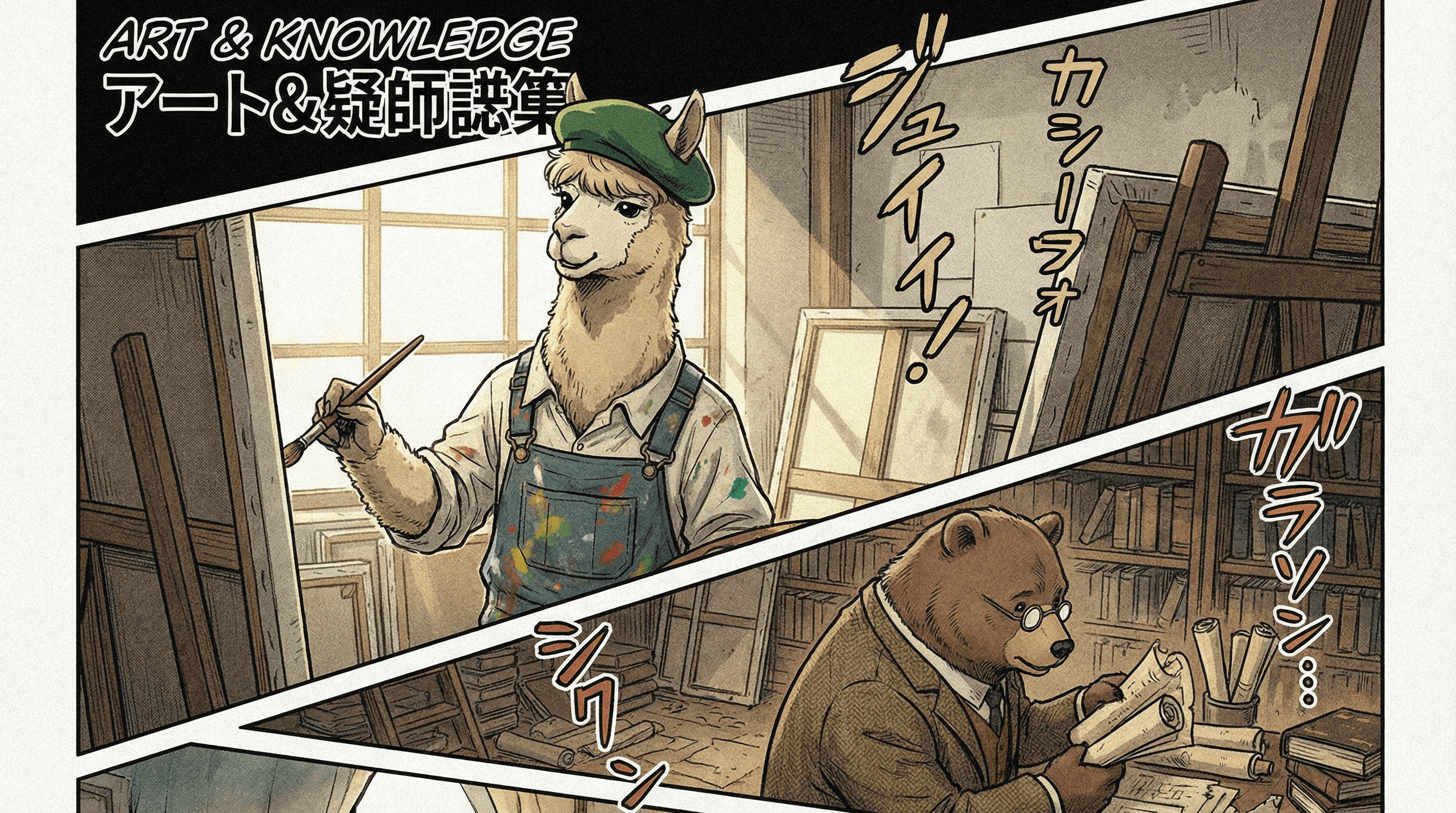 Manga IP Storyboard: Leo & Max Layout 222 (Japanese Manga · Full Color)