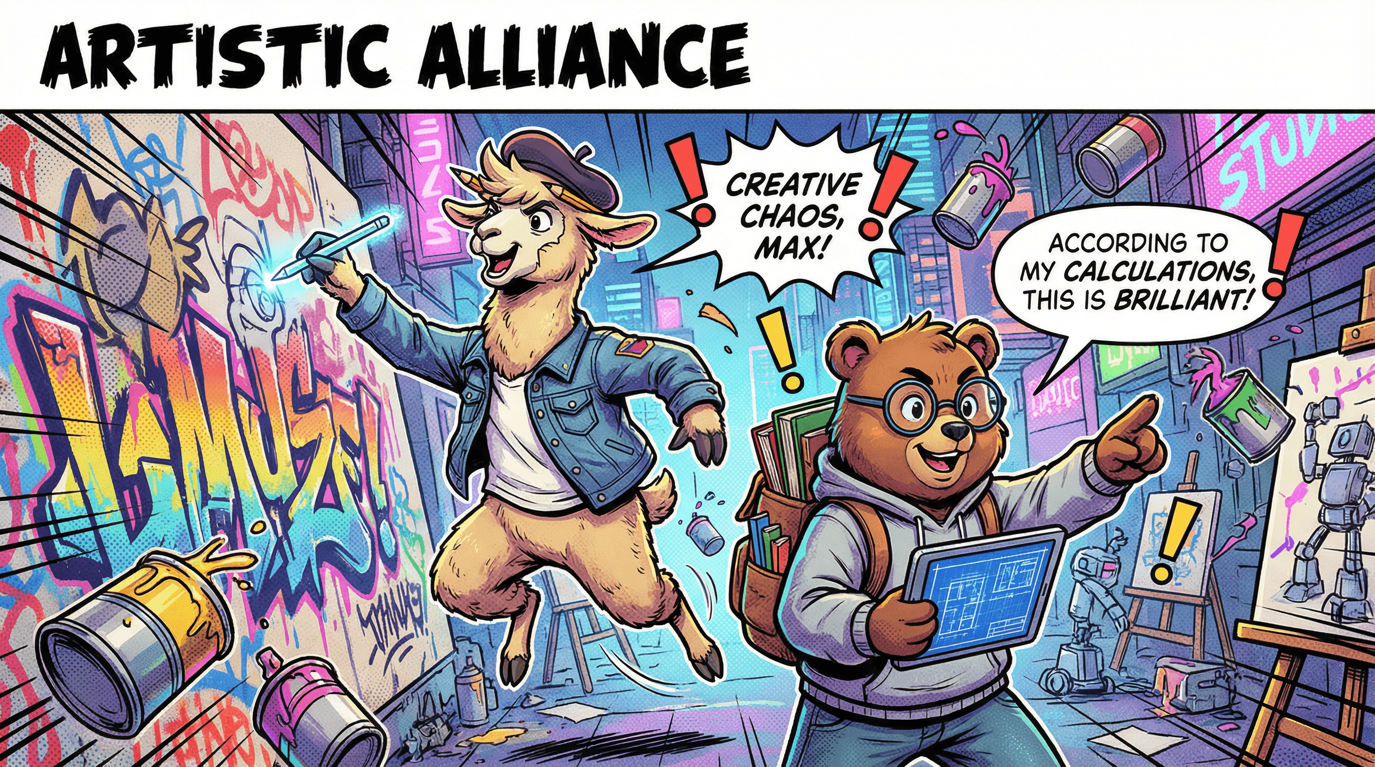 Manga IP Storyboard: Leo & Max Layout 231 (American Comic · Full Color)