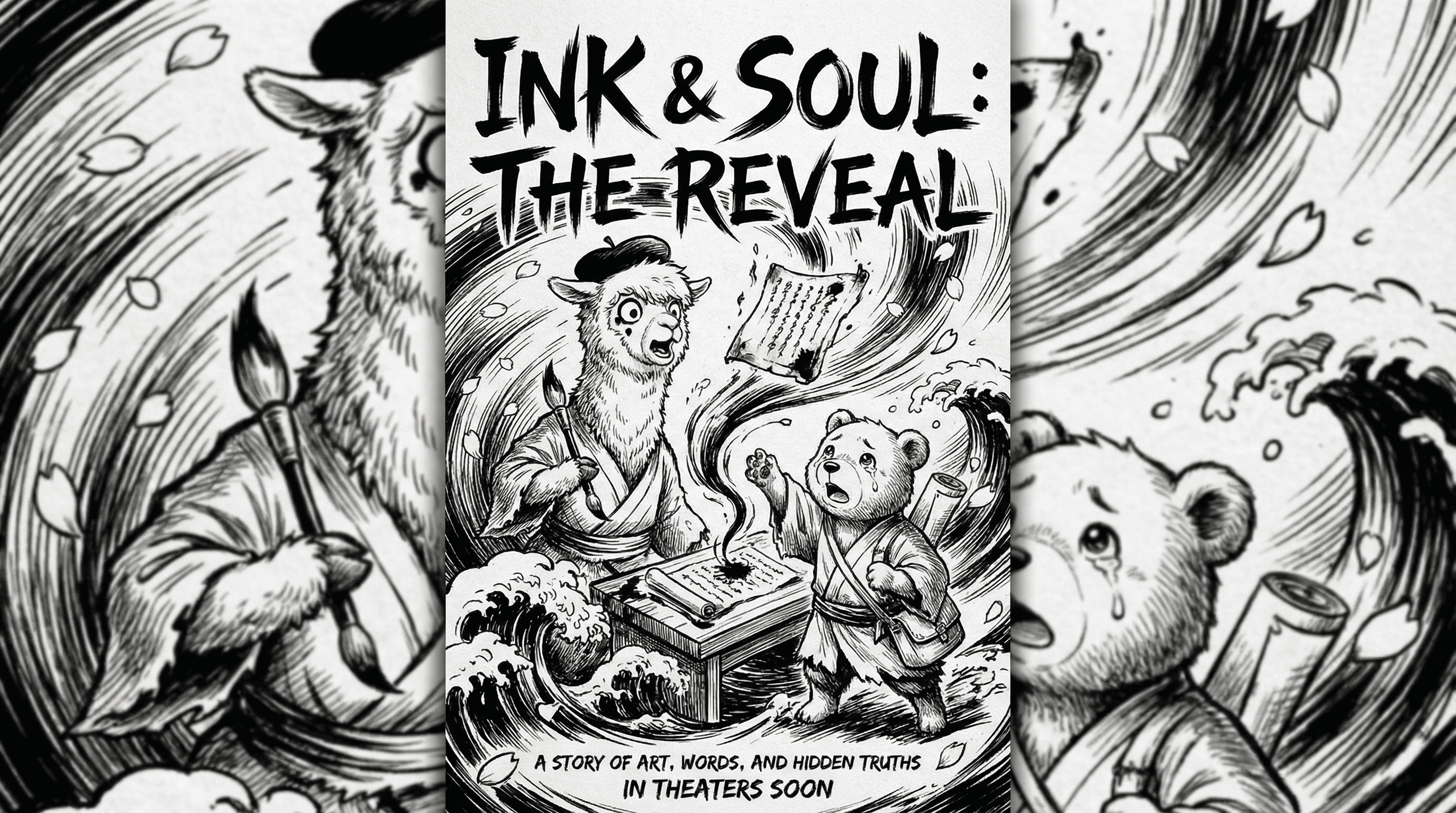 Manga IP Storyboard: Leo & Max Layout 235 (Japanese Manga · Black & White)