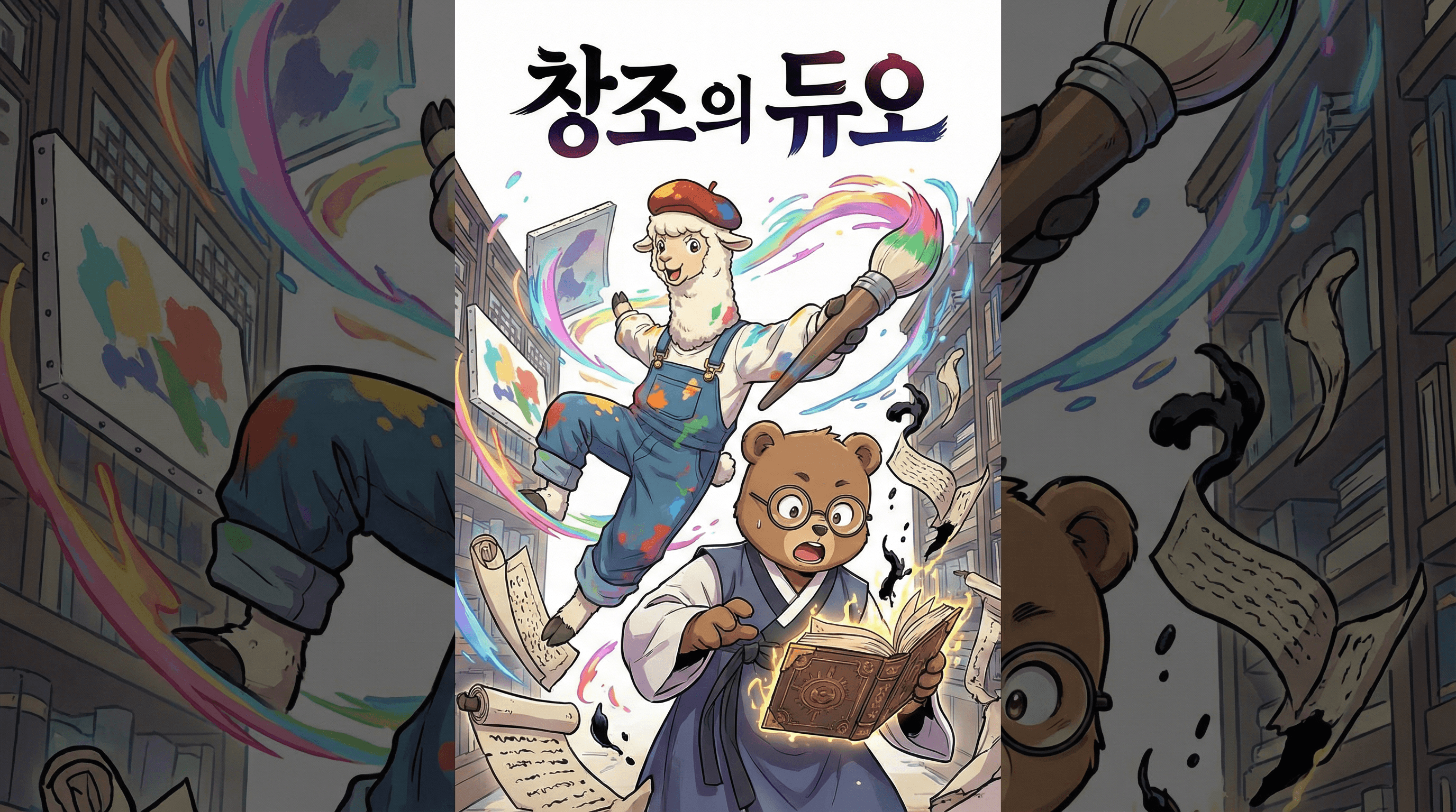 Manga IP Storyboard: Leo & Max Layout 248 (Korean Webtoon · Full Color)