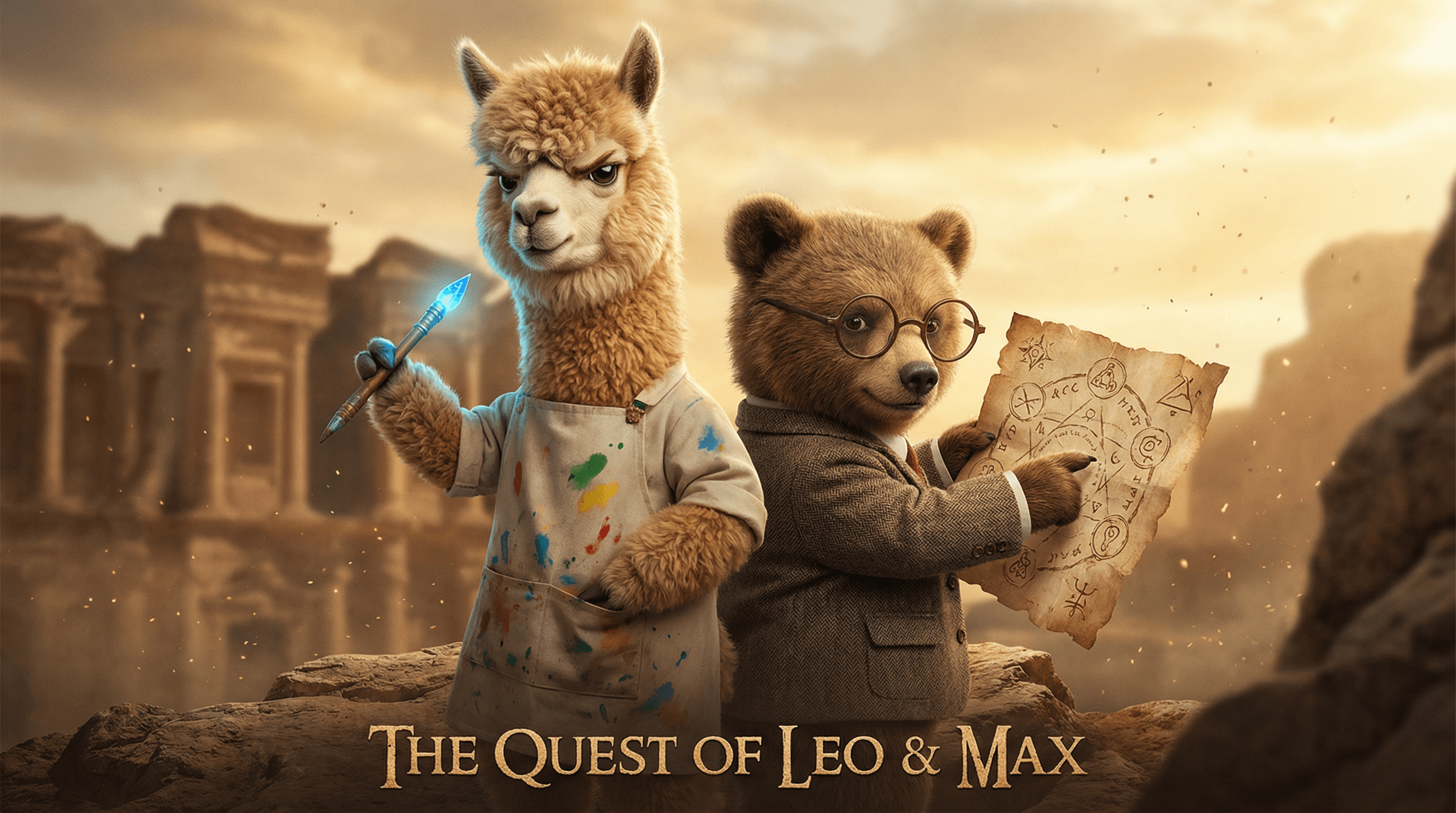 Manga IP Storyboard: Leo & Max Layout 251 (American Comic · Black & White)