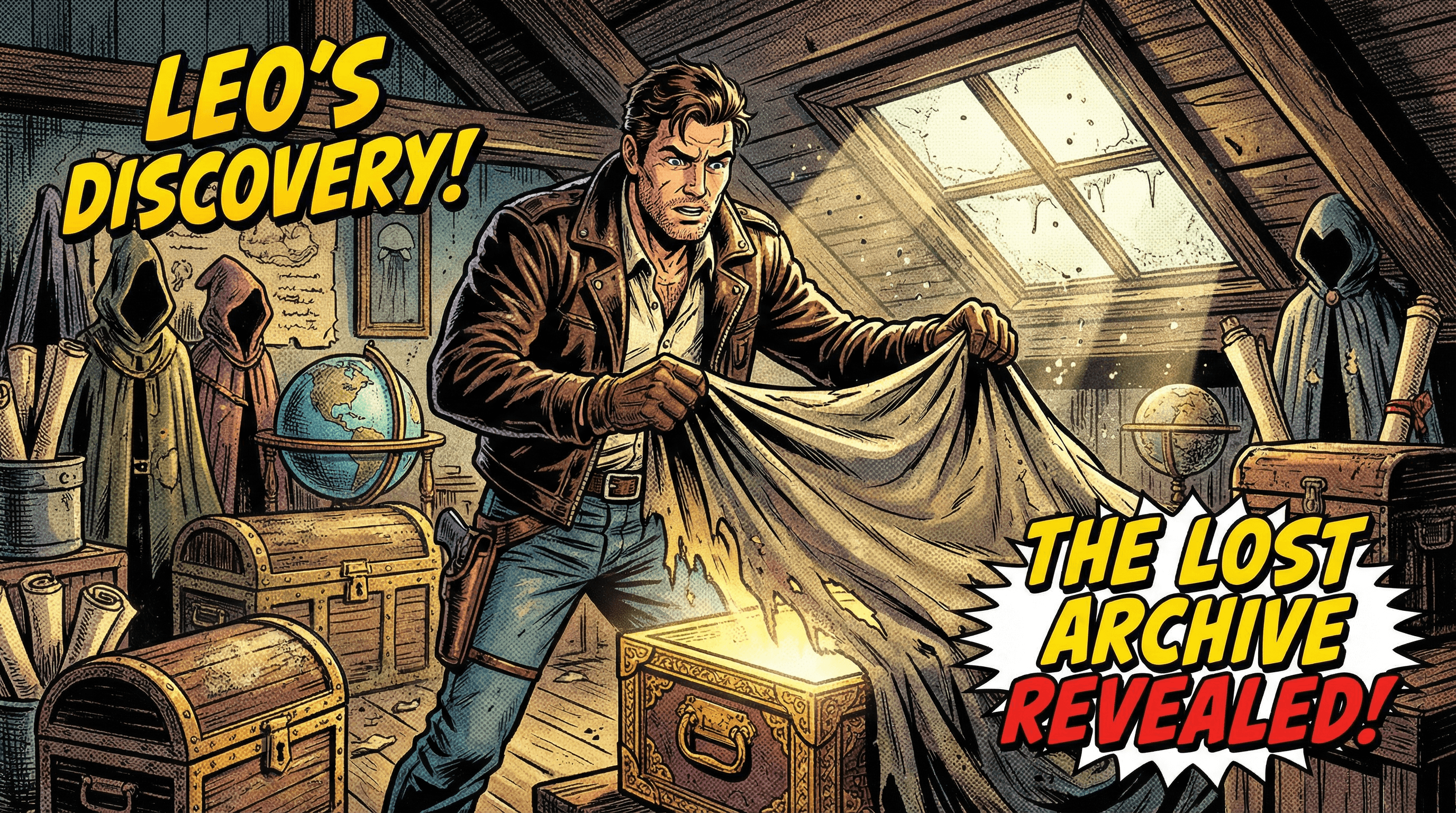 Manga IP Storyboard: Leo & Max Layout 266 (American Comic · Full Color)