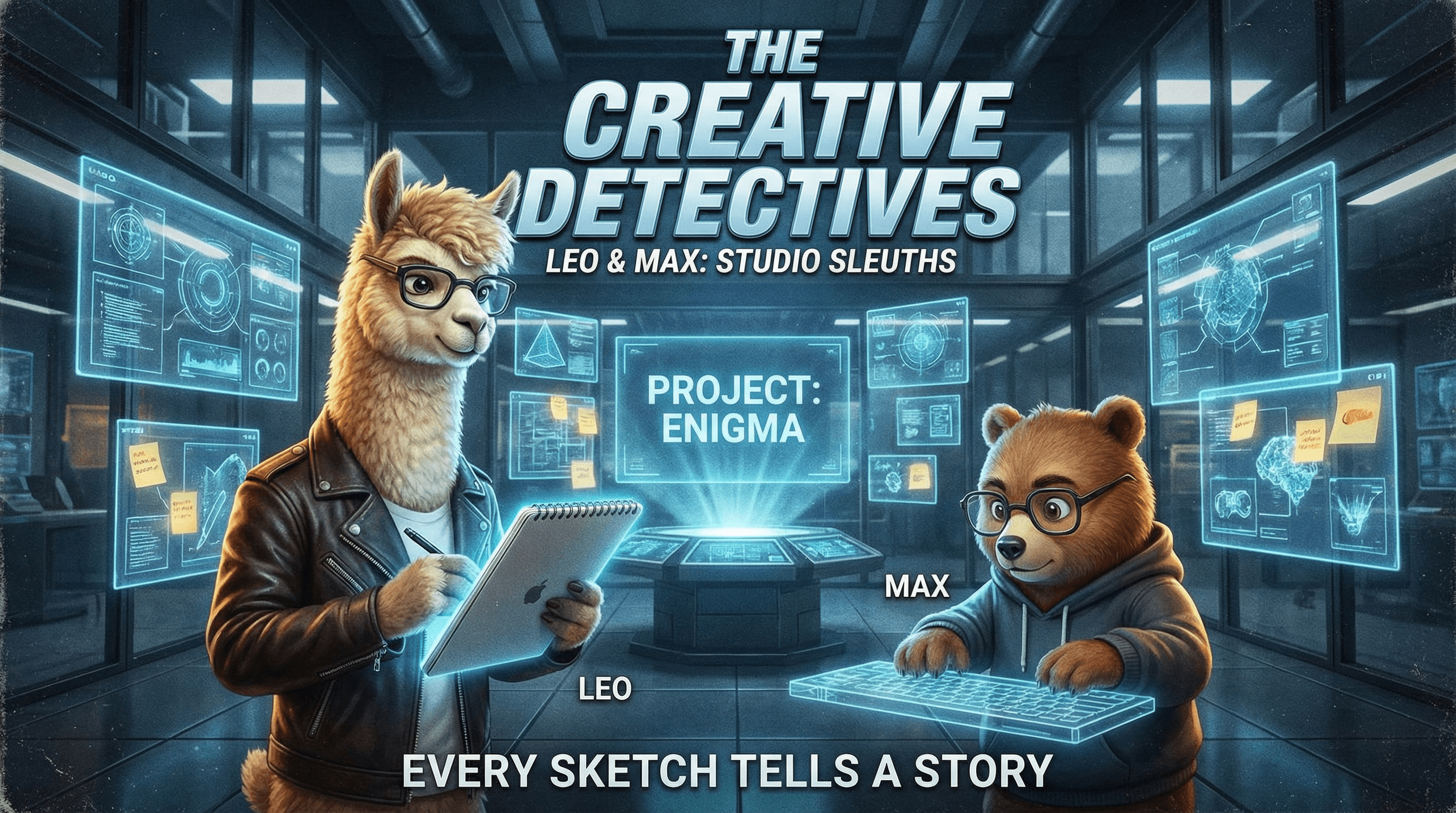 Manga IP Storyboard: Leo & Max Layout 29 (American Comic · Full Color)
