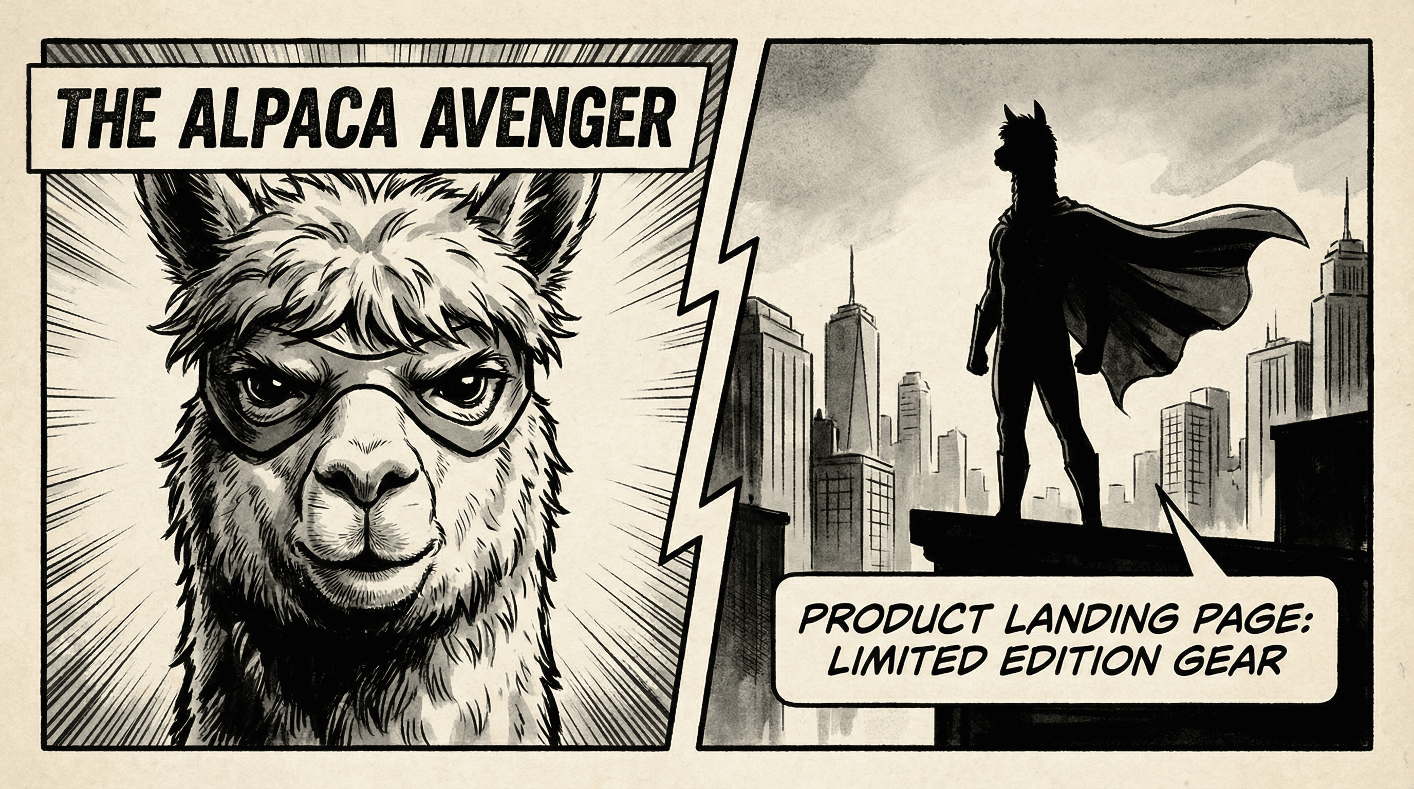 Manga IP Storyboard: Leo & Max Layout 30 (American Comic · Black & White)