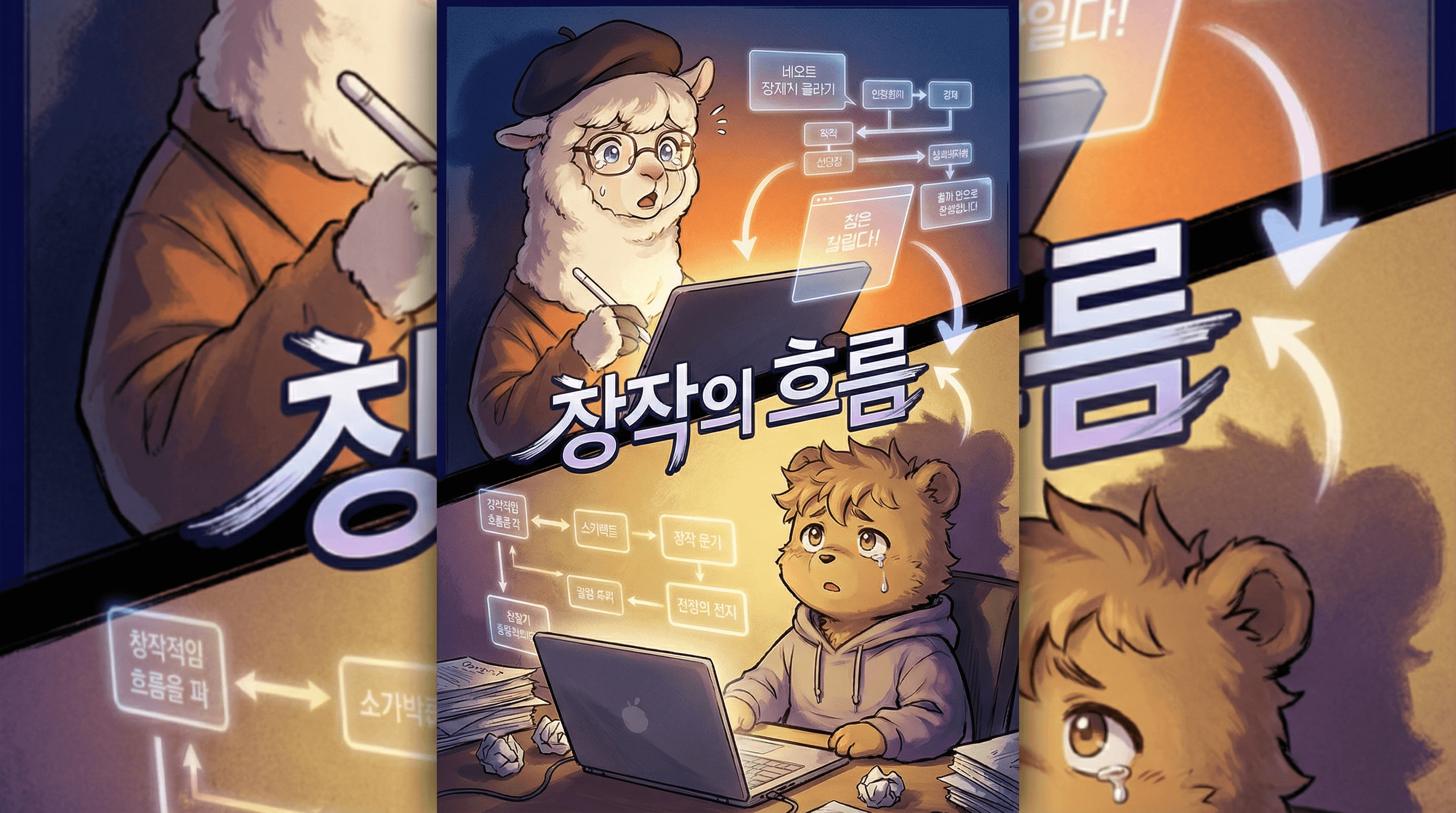 Manga IP Storyboard: Leo & Max Layout 31 (Korean Webtoon · Full Color)