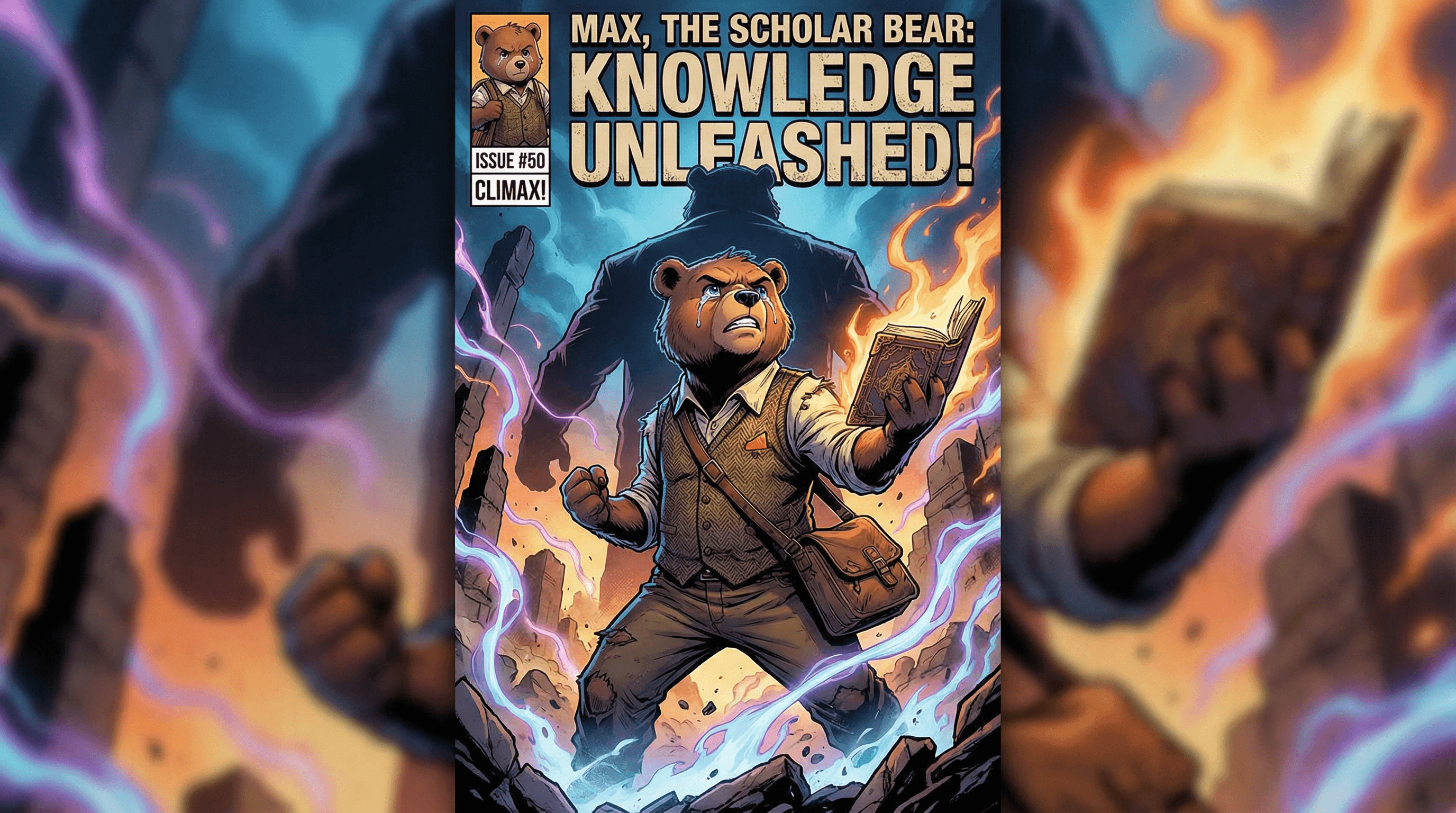 Manga IP Storyboard: Leo & Max Layout 32 (American Comic · Full Color)