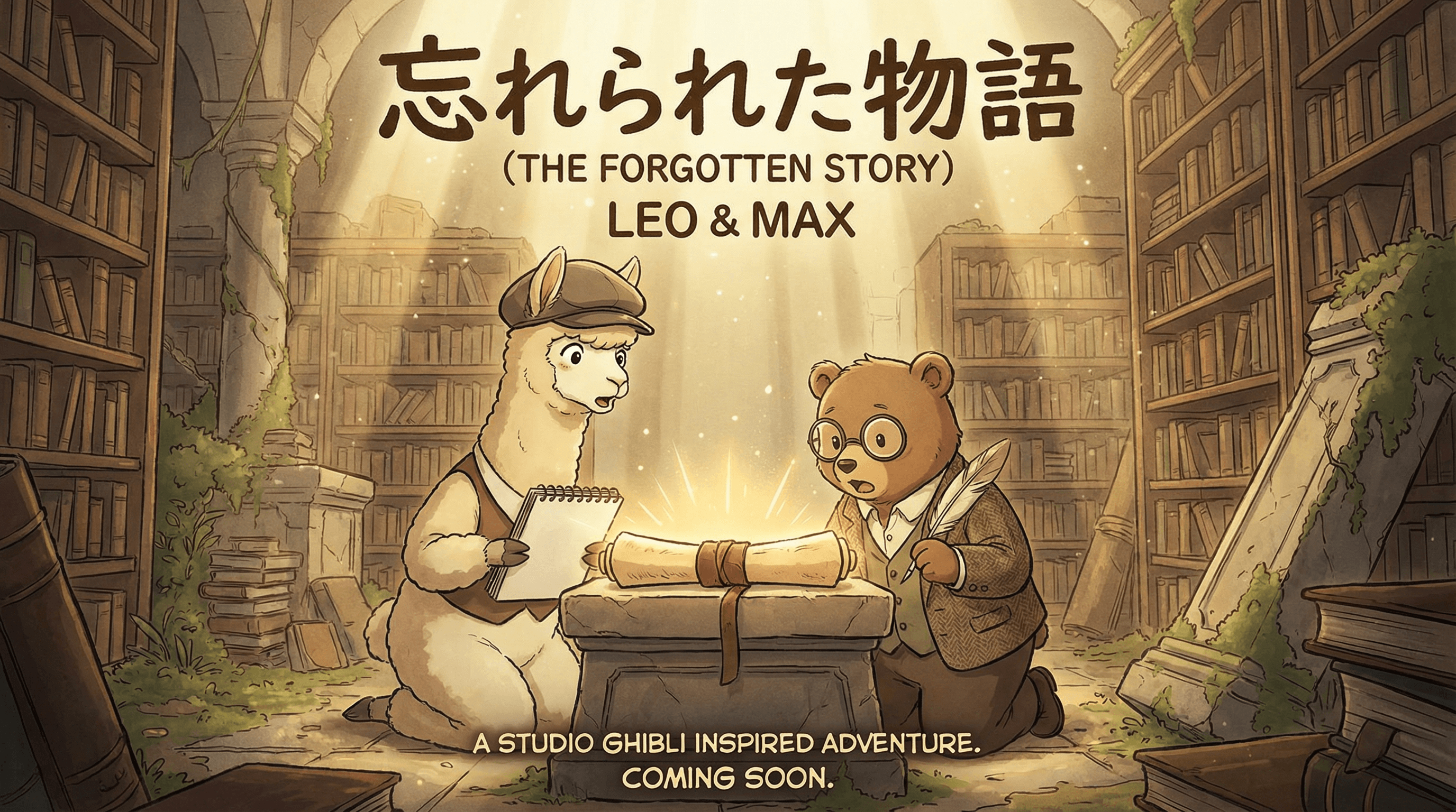 Manga IP Storyboard: Leo & Max Layout 4 (Japanese Manga · Full Color)