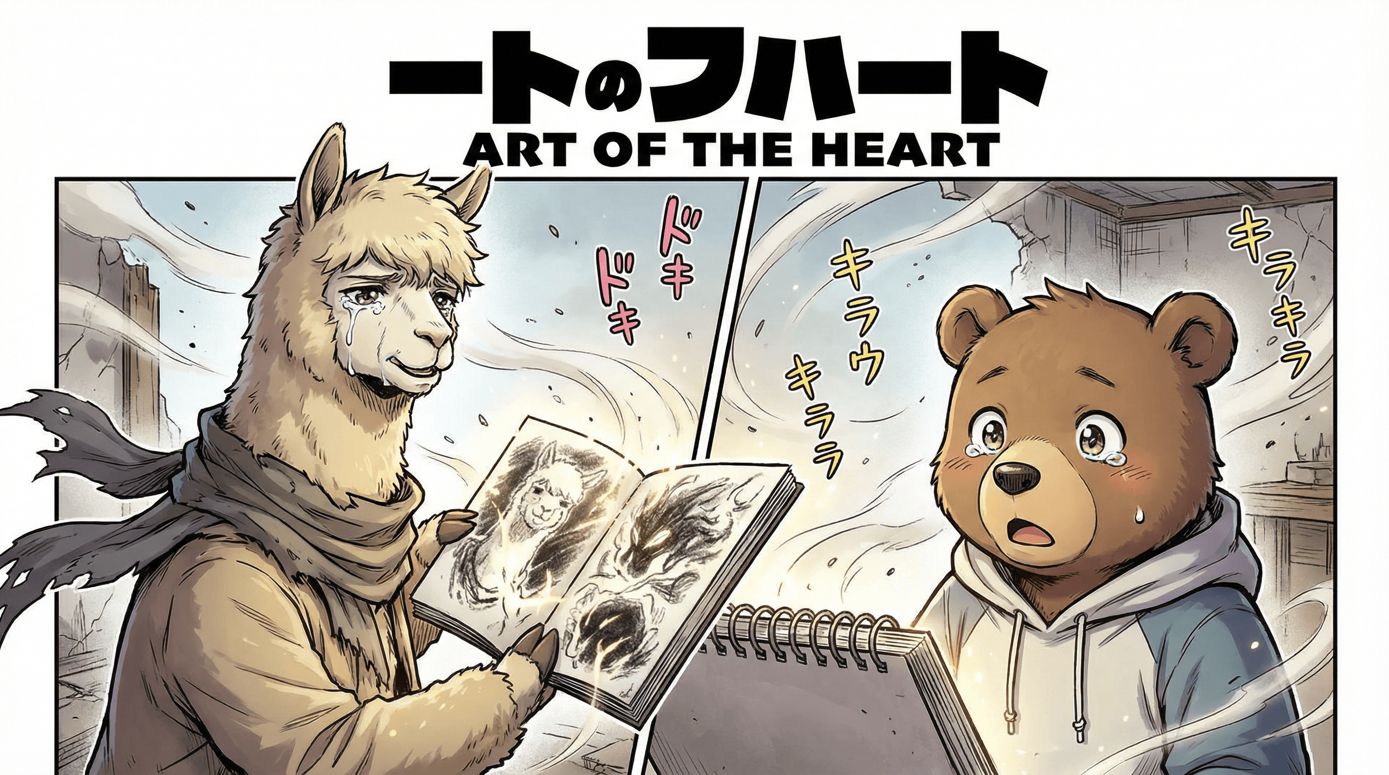 Manga IP Storyboard: Leo & Max Layout 44 (Japanese Manga · Full Color)