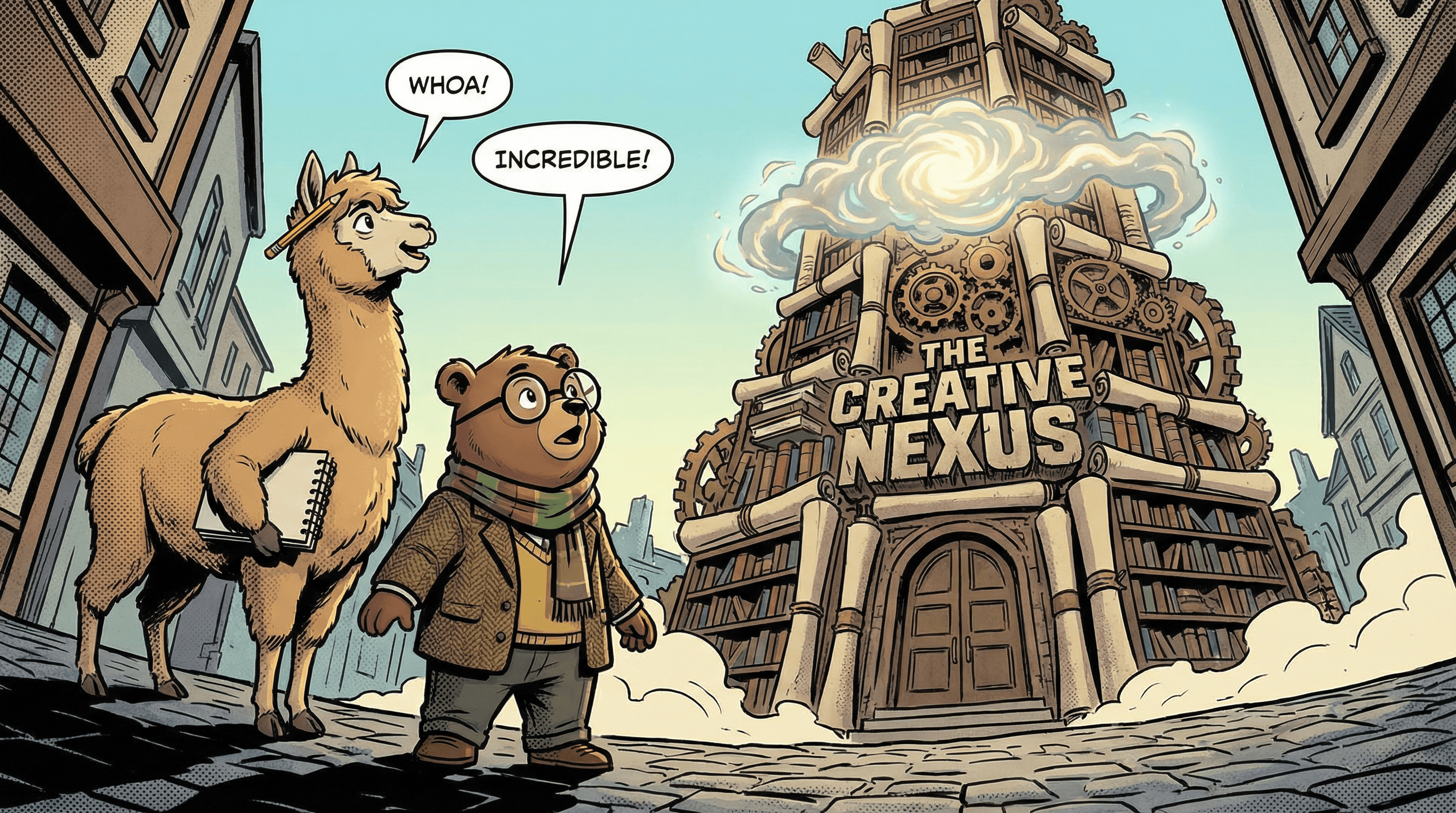 Manga IP Storyboard: Leo & Max Layout 55 (American Comic · Full Color)