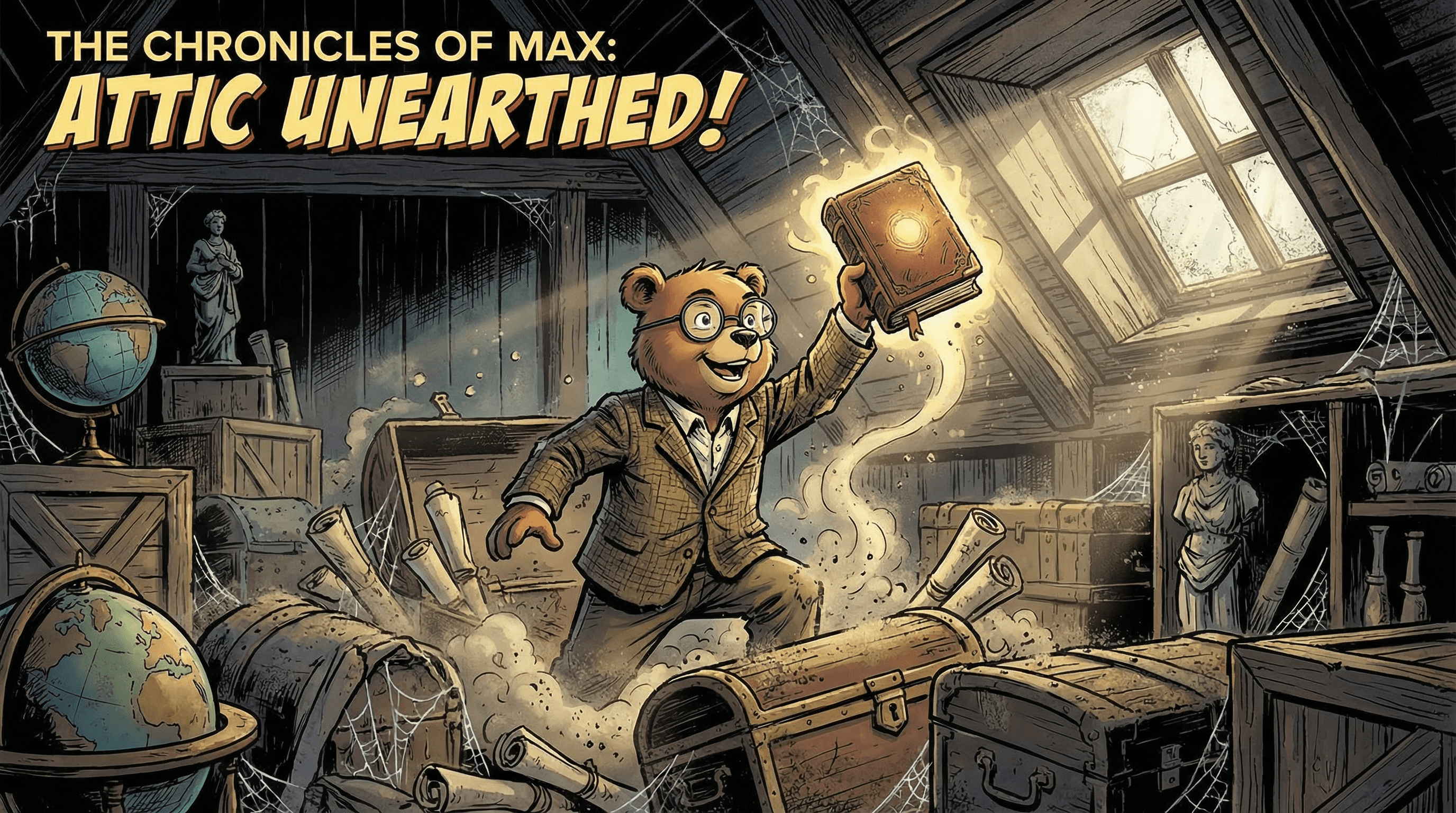 Manga IP Storyboard: Leo & Max Layout 58 (American Comic · Full Color)