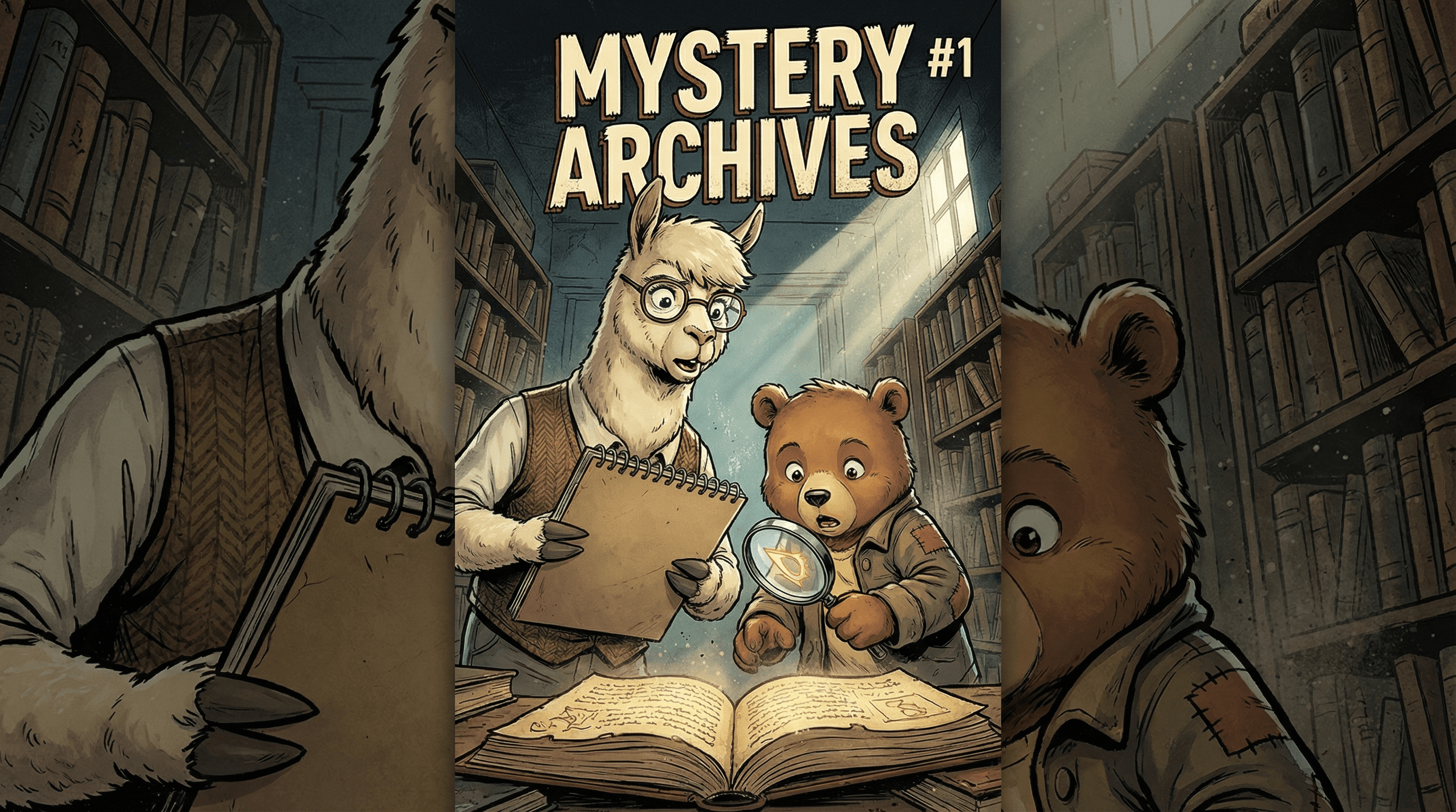 Manga IP Storyboard: Leo & Max Layout 59 (American Comic · Full Color)