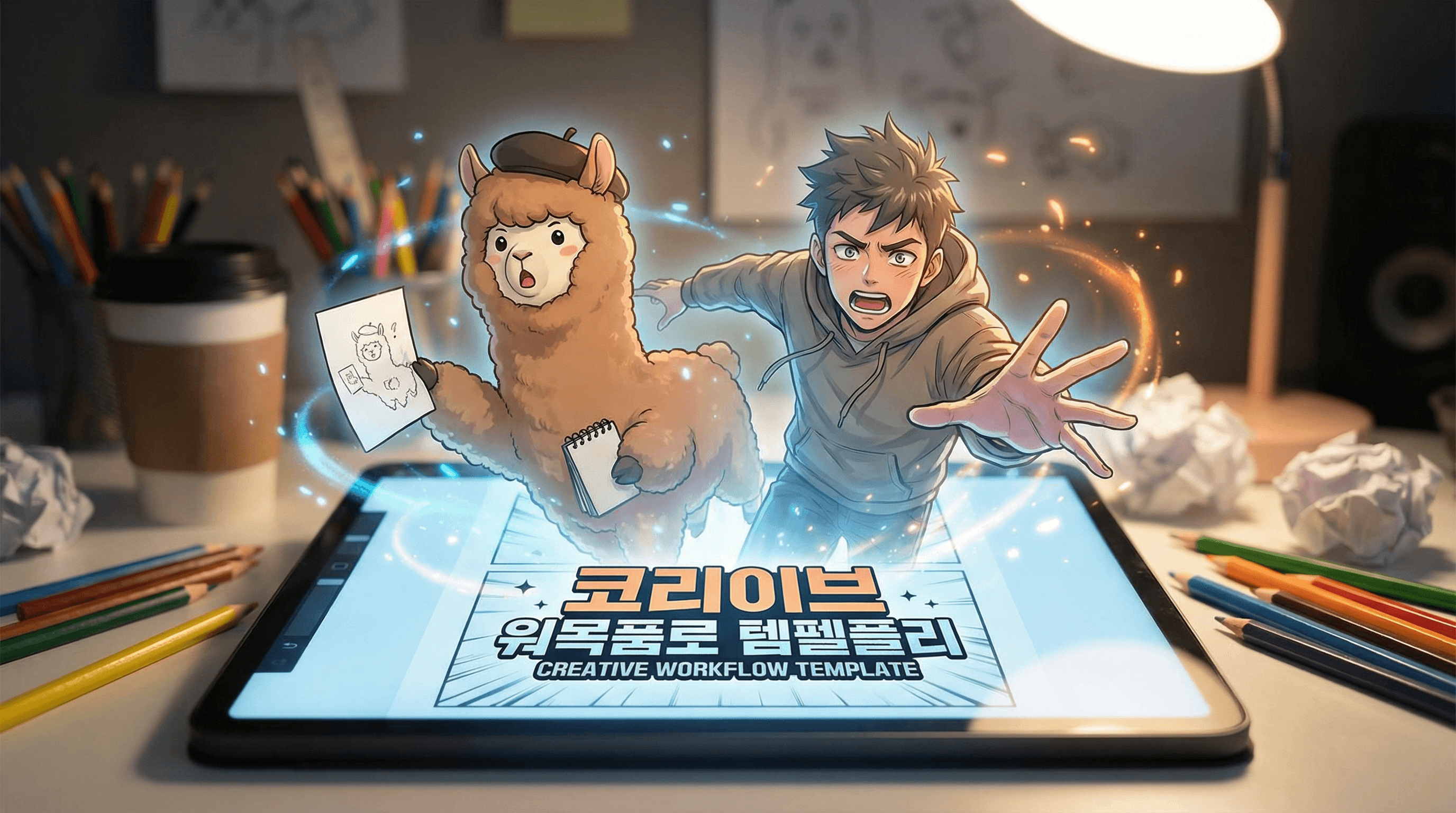 Manga IP Storyboard: Leo & Max Layout 65 (Korean Webtoon · Black & White)