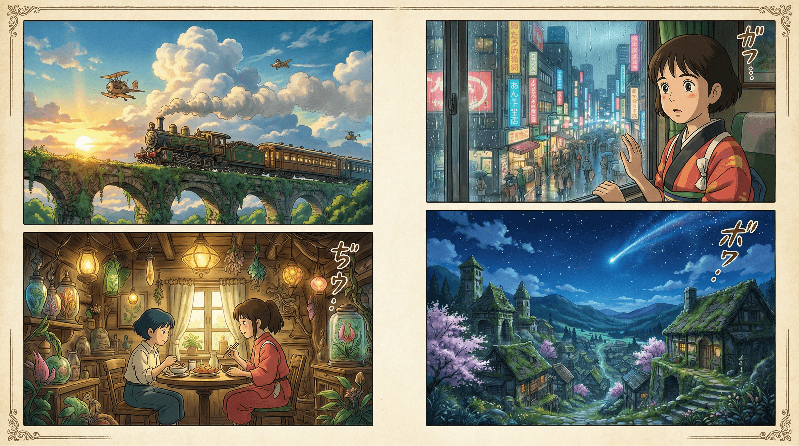 Manga IP Storyboard: Leo & Max Layout 66 (Japanese Manga · Full Color)