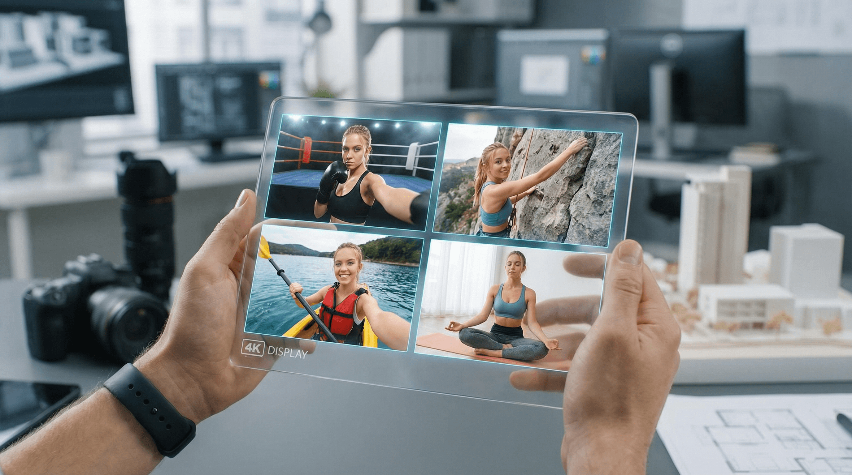 Sydney Sweeney Sports Selfie Collage Prompt