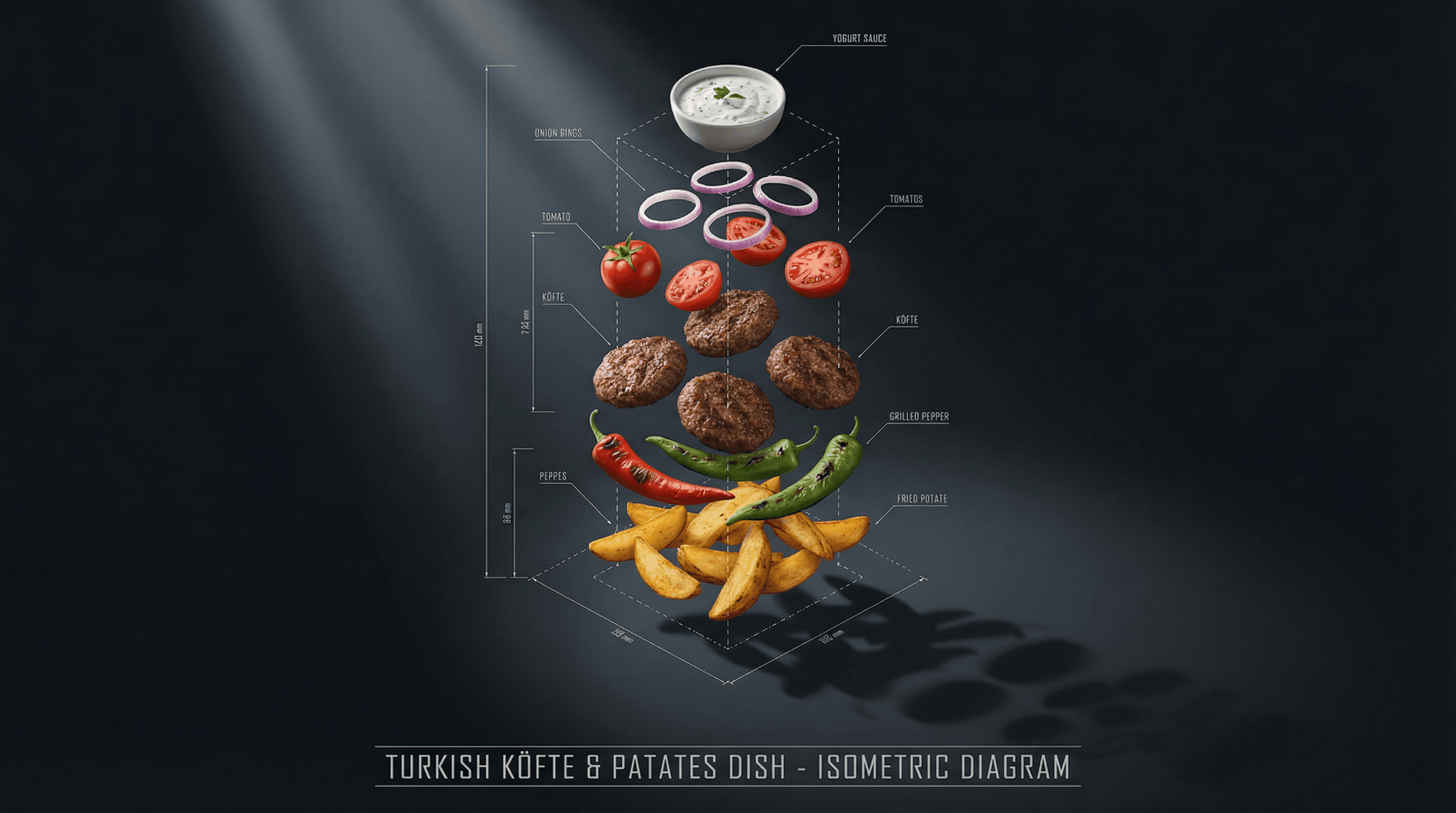 Technical Architectural Blueprint of KÖFTE & PATATES