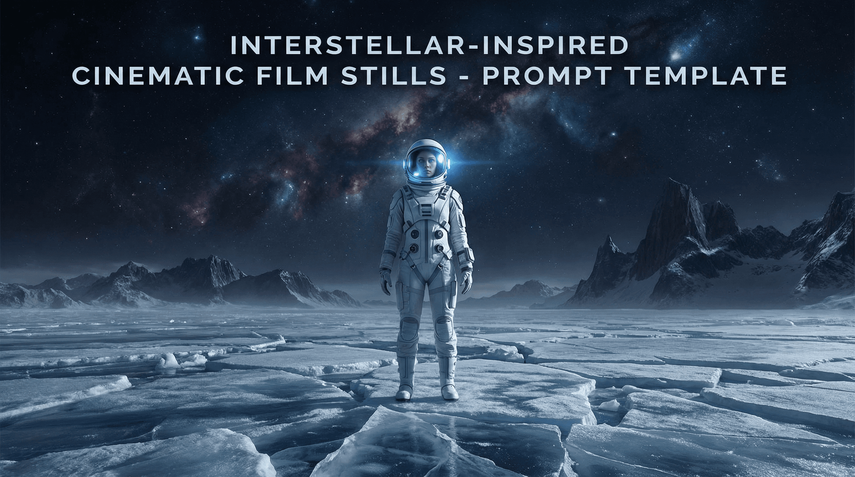 Interstellar-Inspired Cinematic Film Stills Prompt