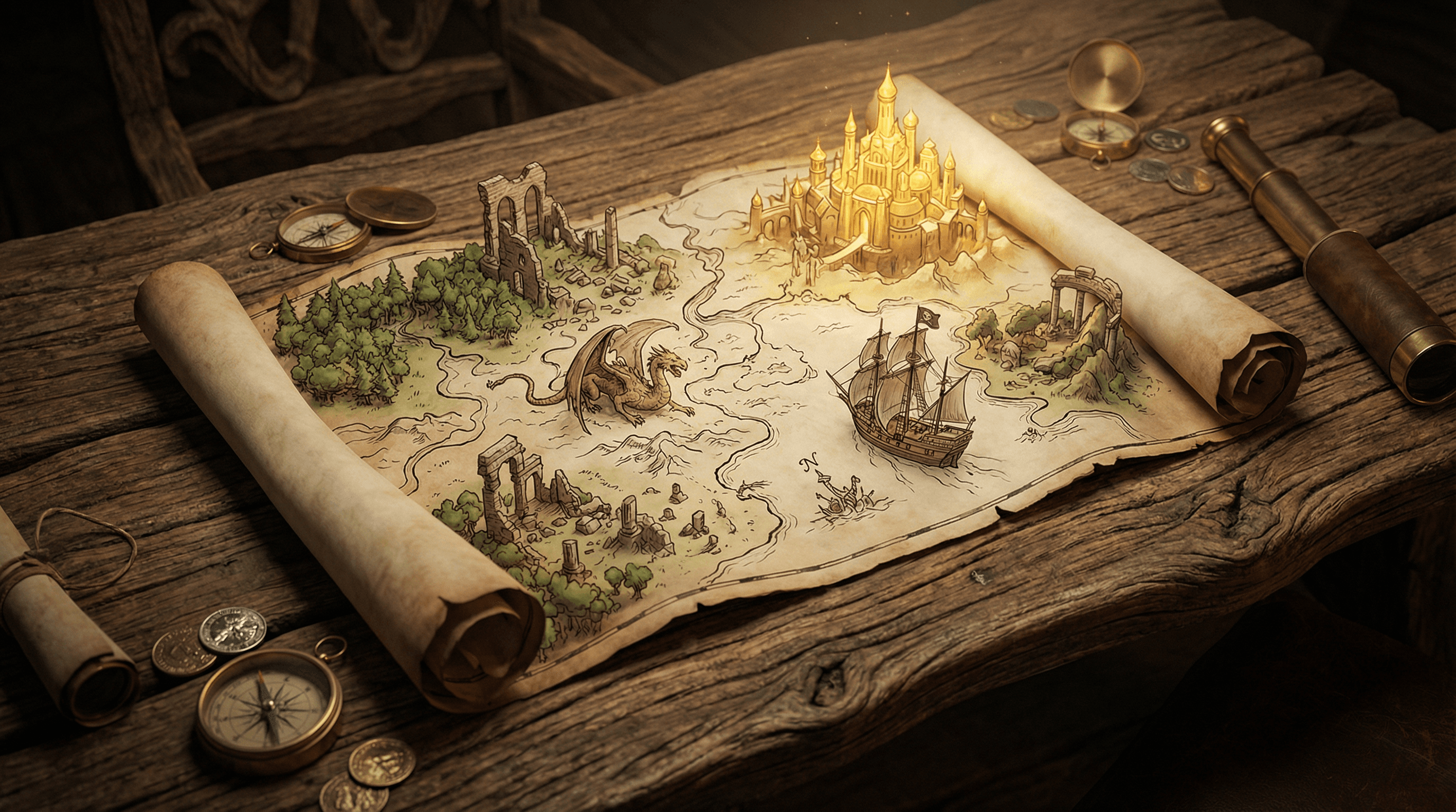 Treasure Map Adventure Prompt for Nano Banana 2