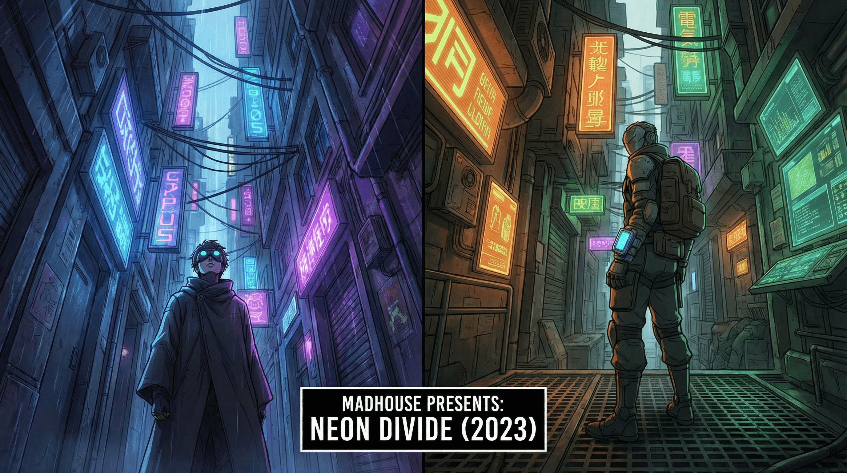 Anime Stealth Scene with Keystoning Angle