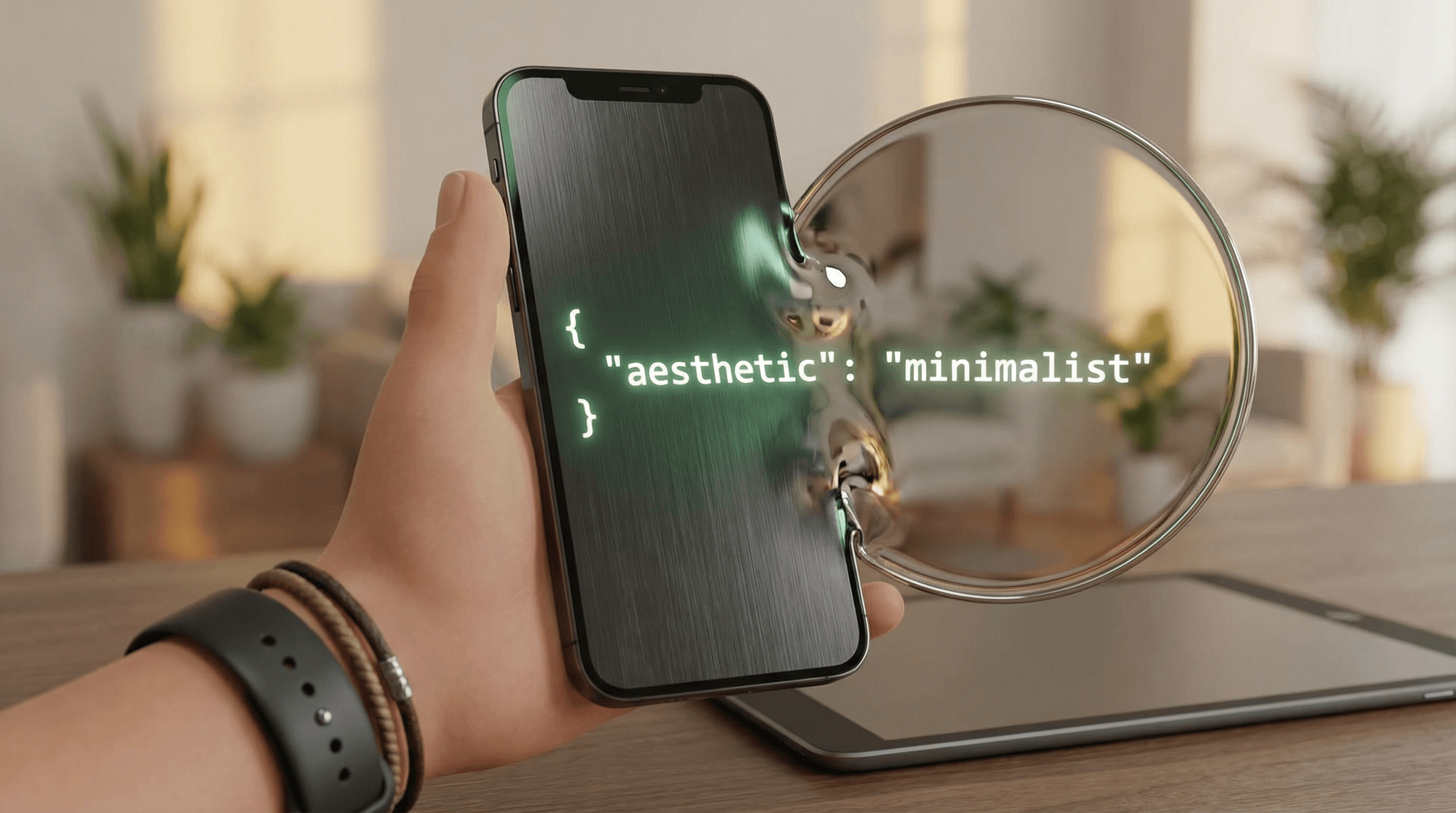 JSON Prompt for Minimalist Mirror Selfie