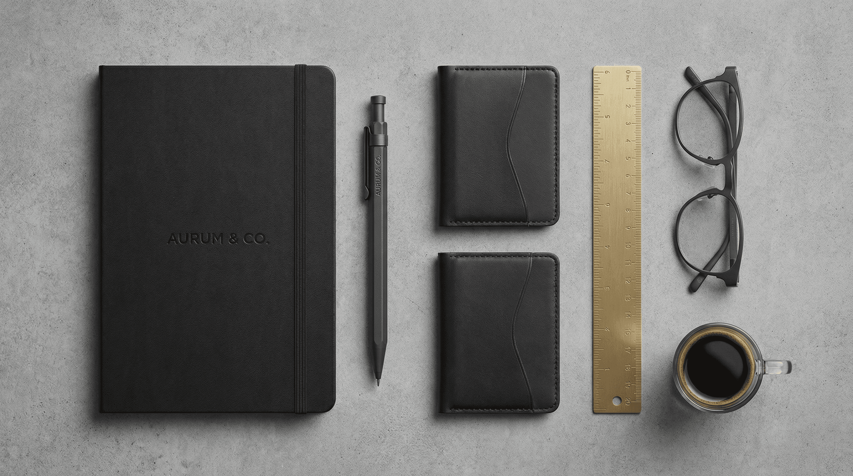 Premium Branded Merchandise Capsule Collection (Knolling Perspective)