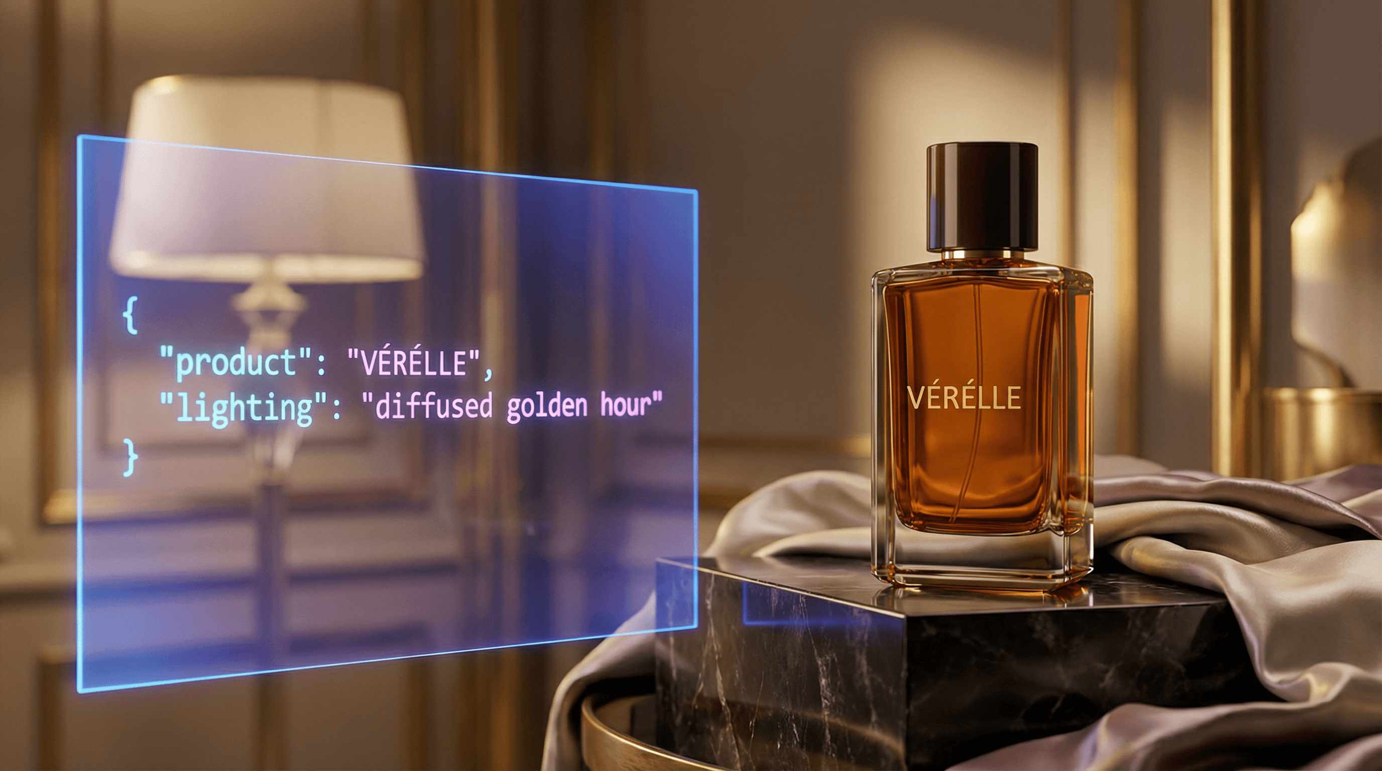 Luxury Home Fragrance Commercial Photography (JSON Format)